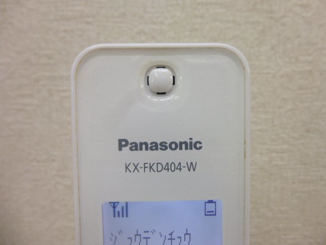 9686●Panasonic パナソニック コードレス電話機 子機付 VE-GZ21-W●_画像9