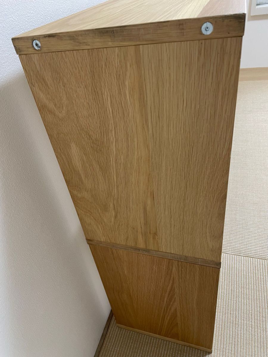 無印良品 MUJI スタッキングシェルフ 5段×2列 オーク材|Yahoo 無印良品 MUJI スタッキングシェルフ 5段×2列 オーク材|Yahoo