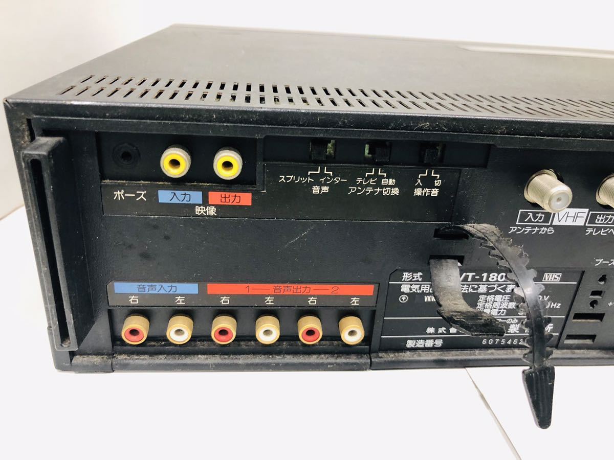 日立 HITACHI 80年代の初期HI-FI VHSビデオデッキ ジャンク品 日立 HITACHI 80年代の初期HI-FI VHSビデオデッキ ジャンク品