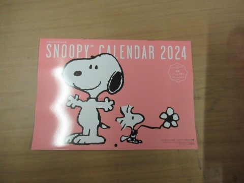 レタスクラブ　SNOOPY　シールつき　カレンダー２０２４_画像1