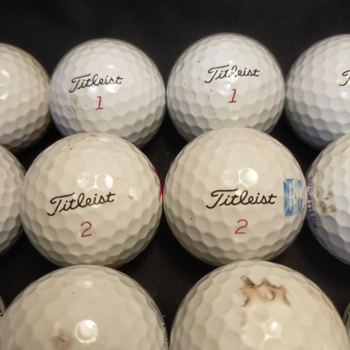 【B級】 Pro V1X 24球(ホワイト) タイトリスト ロストボール Titleist