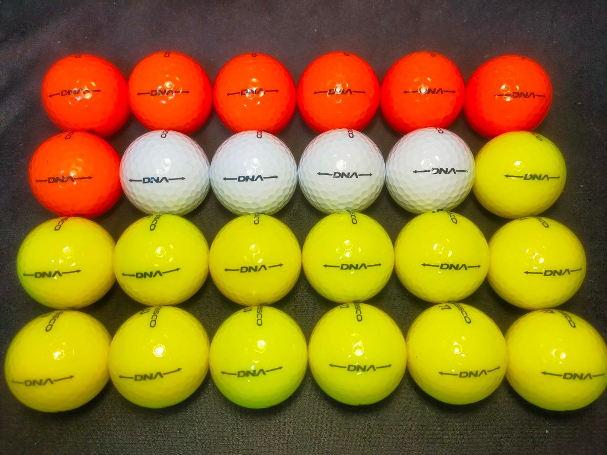 【良品】DNA 24球 キャスコ ロストボール ゴルフボール