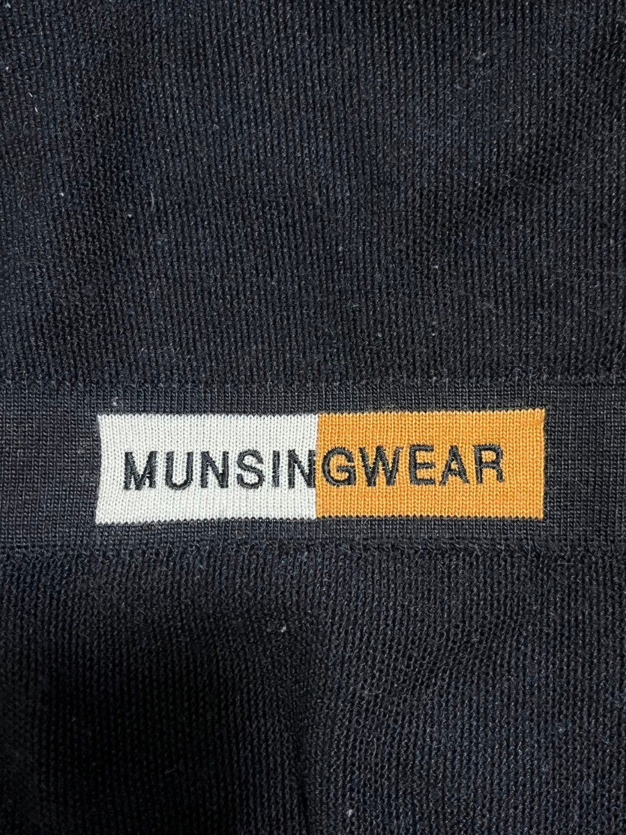 MUNSINGWEAR マンシングウェア　ウール　ニット　ベスト_画像4