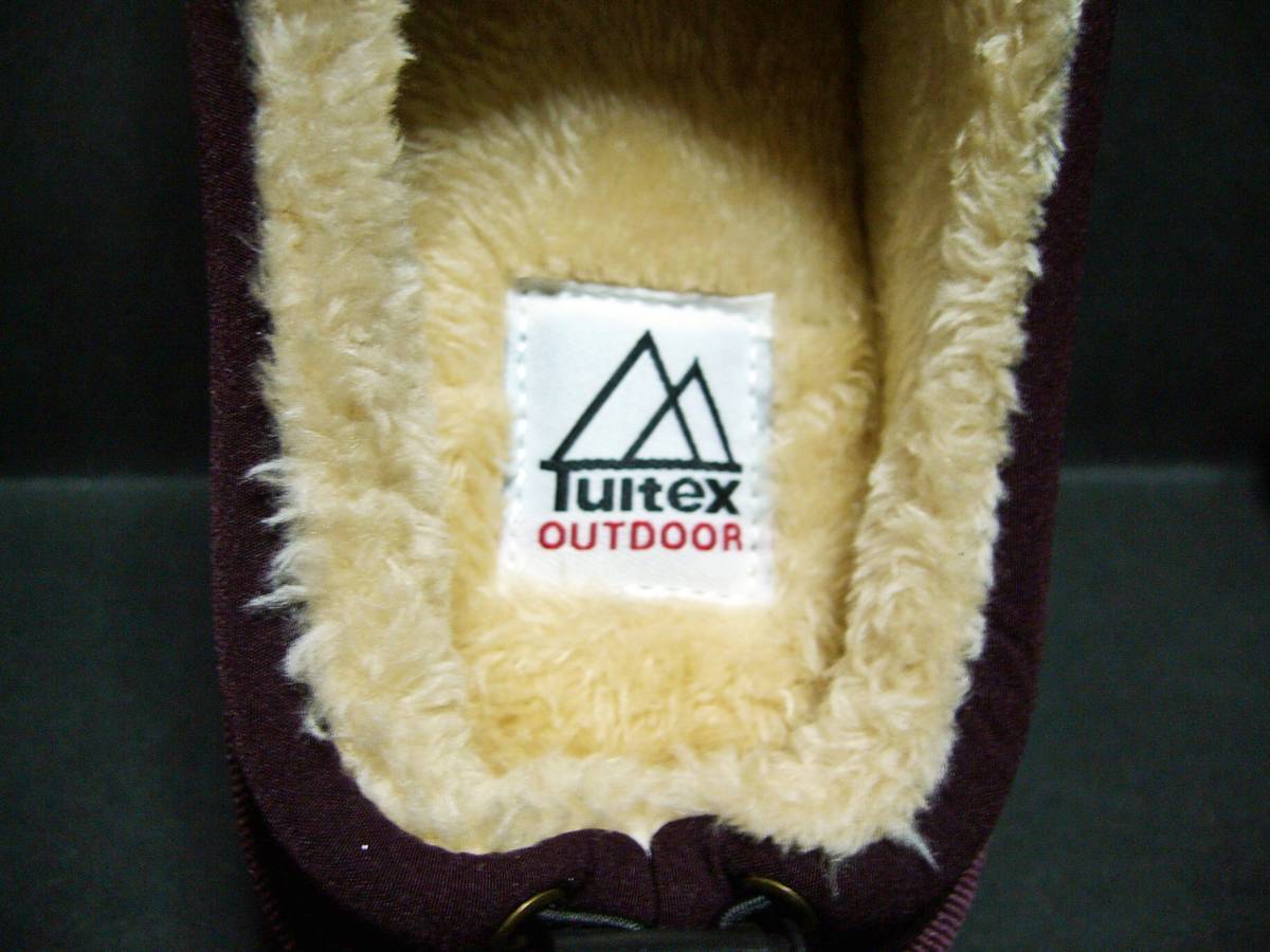 【　送料無料・新品・未使用　】　Tultex タルテックス メンズ ボア付き 防寒 クロッグ サンダル [ Brown ]　L　(26.5-27.0cm)_画像2