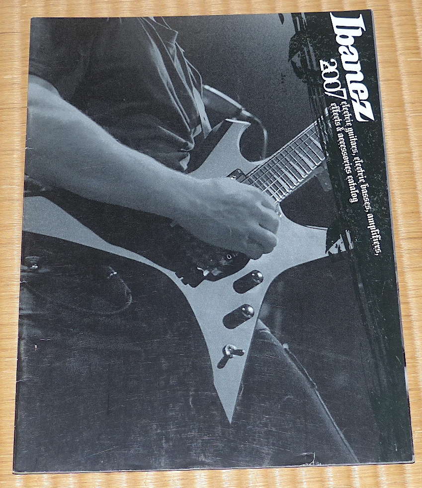 Ibanez guitar bass Catalog 2007 ☆ アイバニーズ ギターカタログ / ベースギター　イバニーズ_画像1