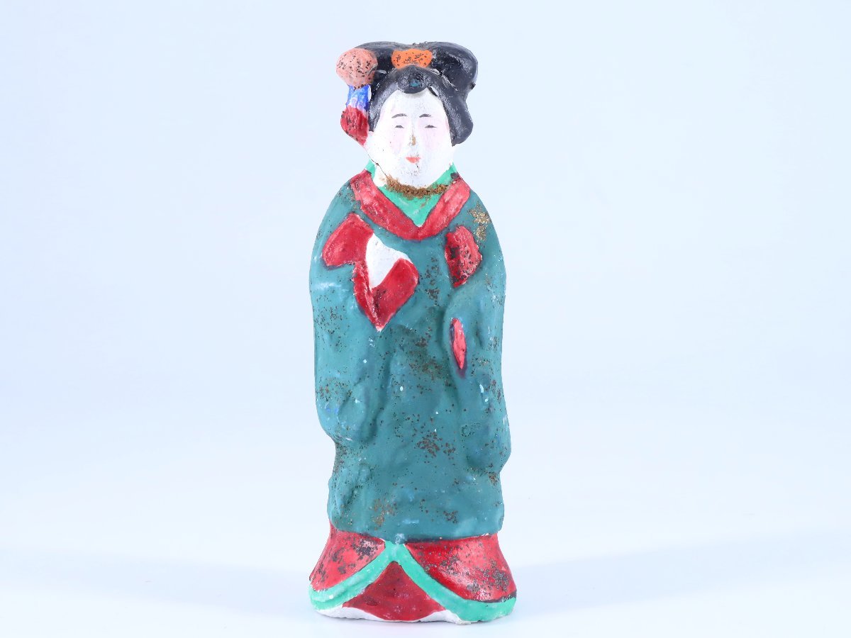 芝原人形 立ち娘 郷土玩具 千葉県 民芸 伝統工芸 風俗人形 置物_画像1
