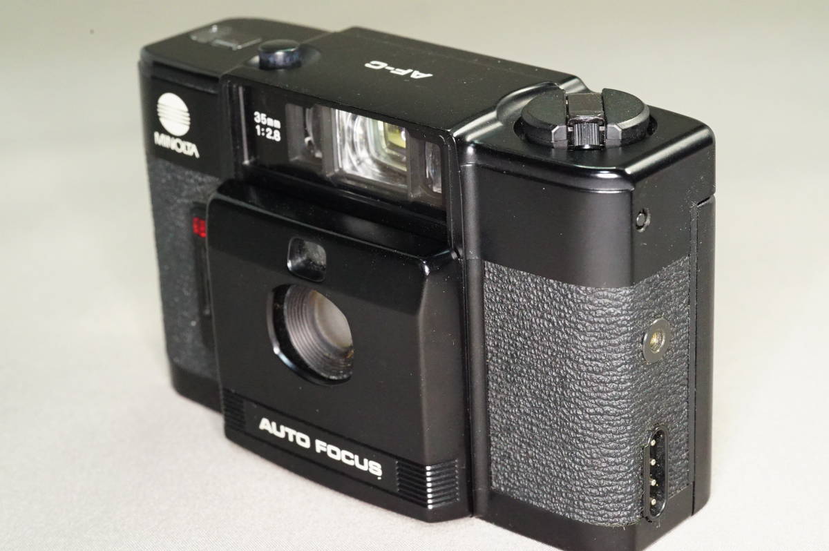 MINOLTA AF-C　専用ストロボEF-C付き　動作良好品_画像3