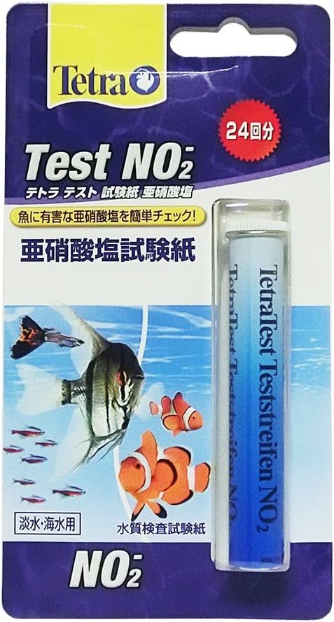  Tetra test examination paper NO2-(.. acid salt )( fresh water * sea water for ) 24 batch postage nationwide equal 120 jpy 