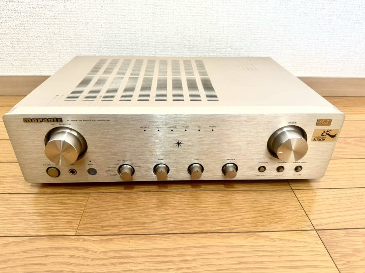 marantz マランツ PM6100SA ver.2 プリメインアンプ 通電確認済み　リモコン　電源コード　付き　Marantz オーディオ機器 _画像1