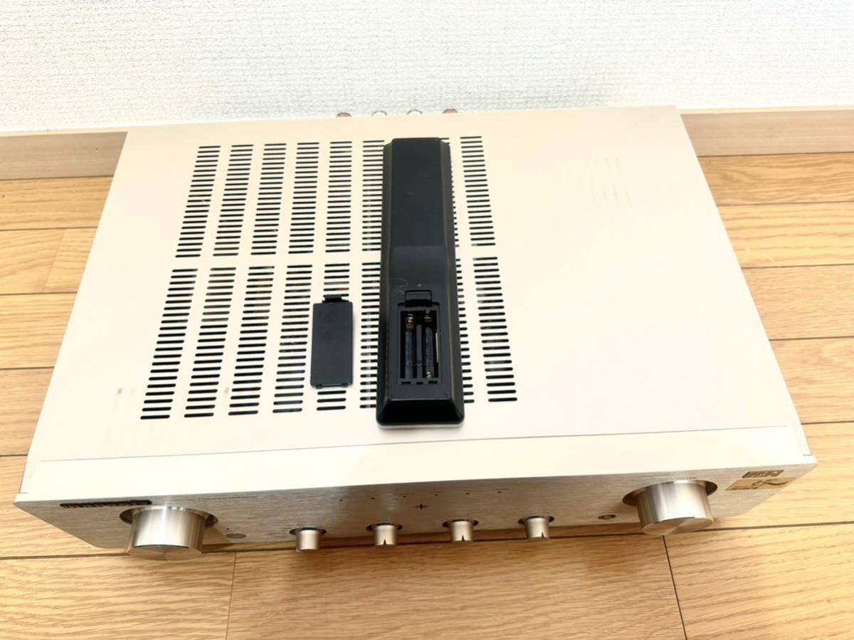 marantz マランツ PM6100SA ver.2 プリメインアンプ 通電確認済み　リモコン　電源コード　付き　Marantz オーディオ機器 _画像10