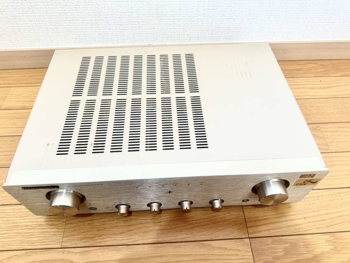 marantz マランツ PM6100SA ver.2 プリメインアンプ 通電確認済み　リモコン　電源コード　付き　Marantz オーディオ機器 _画像3