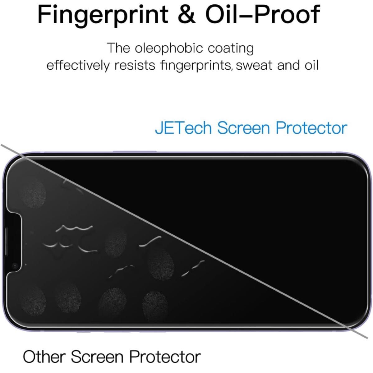iPhone 14 Plus 6.7インチ用 プライバシーフィルム 覗き見防止 強化ガラスフィルム 2枚セット 超耐久 スマホ