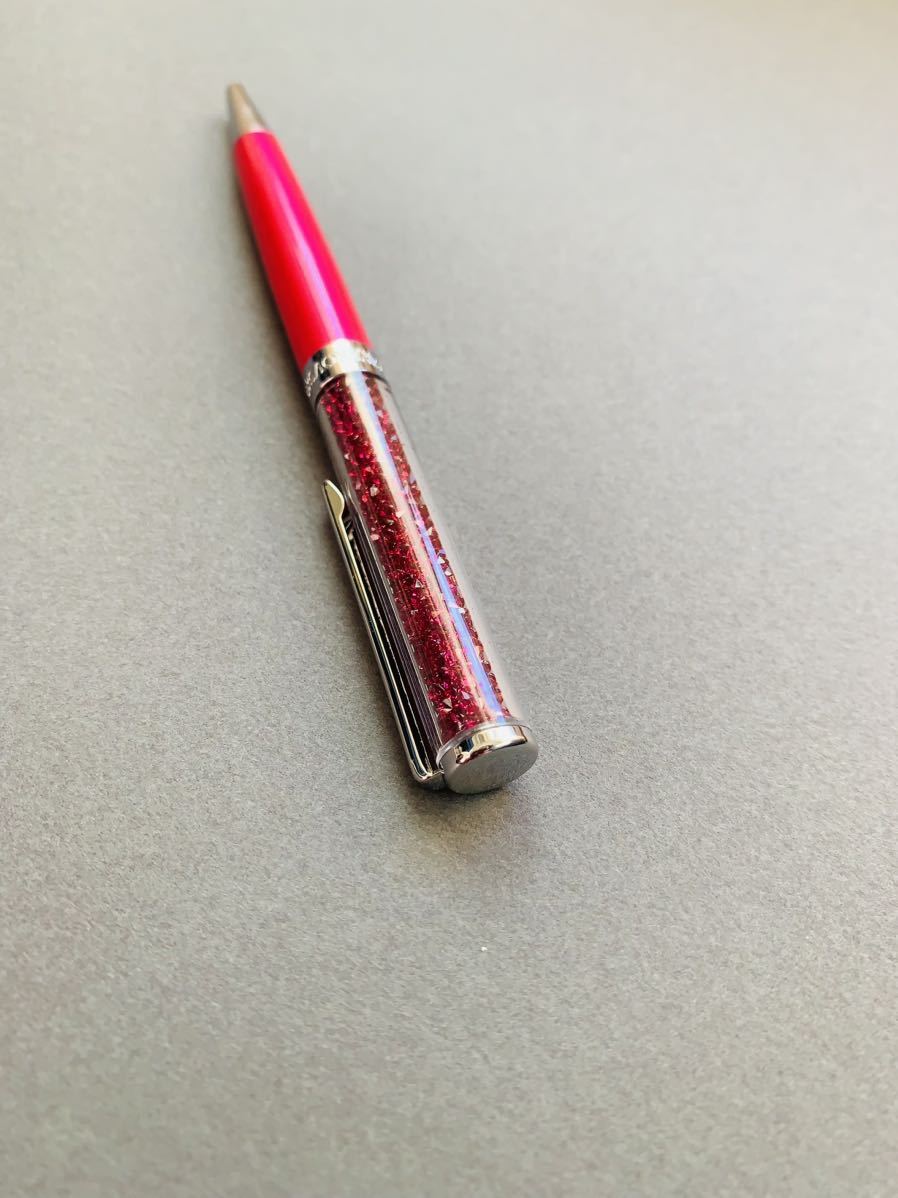  новый товар Swarovski шариковая ручка розовый цвет держатель с футляром 