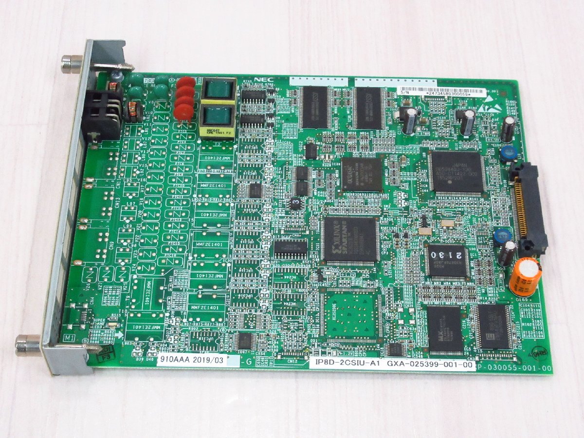 ・y 6683 保証有 19年製 NEC AspireWX デジタルコードレスアンテナユニット IP8D-2CSIU-A1 ・祝10000！取引突破！