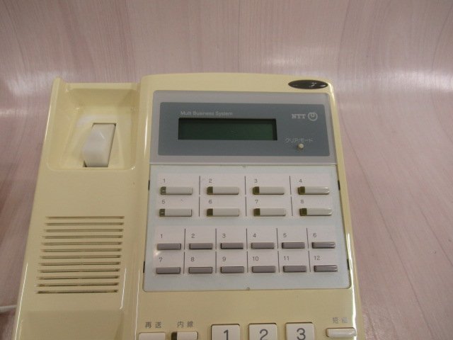 Ω ZP2 15236※保証有 動作はOK 画面映らず格安出品 NTT RX-8LTEL-(1) RX 8ボタン標準電話機・祝10000！取引突破！！_画像4