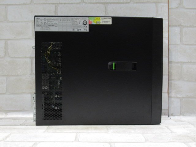 ▲12043 新TTPC 0989m 保証有 富士通 PRIMERGY TX1320 M3 【 Xeon E3-1220 v6 3.0GHz / 1TB SATA 2.5インチ ×2 / 16.0GB / OS 無 】鍵付_画像6