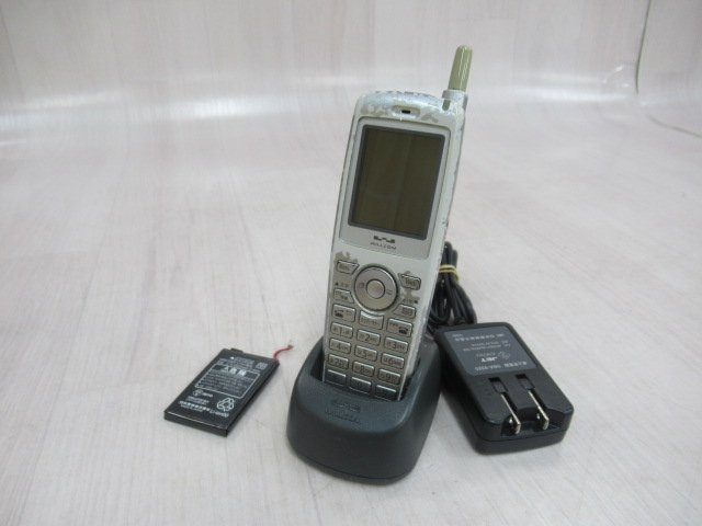 ΩZB2 15372※ 保証有 ウィルコム WILLCOM PHS電話機 WX220J(S) 電池付 ・祝10000！取引突破！！