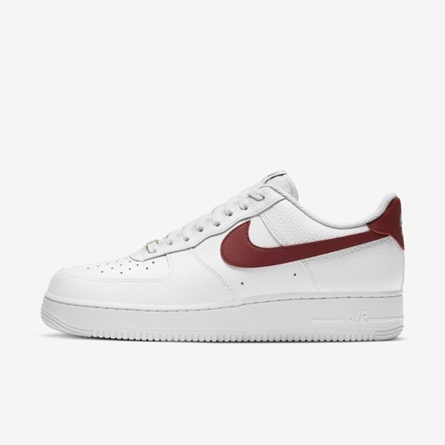 NIKE AIR FORCE 1 '07 CZ0326-100 エア フォース 白×チームレッド US9.5_画像2