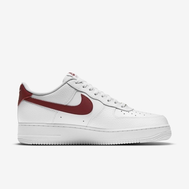 NIKE AIR FORCE 1 '07 CZ0326-100 エア フォース 白×チームレッド US9.5_画像3