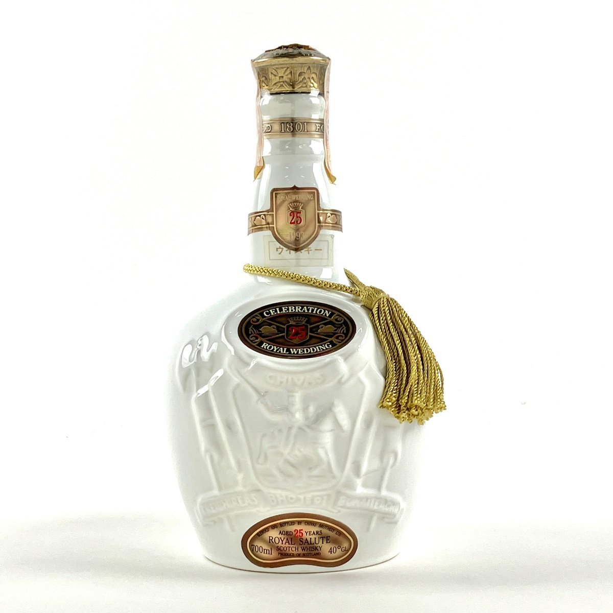 シーバスブラザーズ CHIVAS BROTHERS ロイヤルサルート 25年 ウェディング 700ml スコッチウイスキー ブレンデッド 【古酒】_バイセル 14695_1