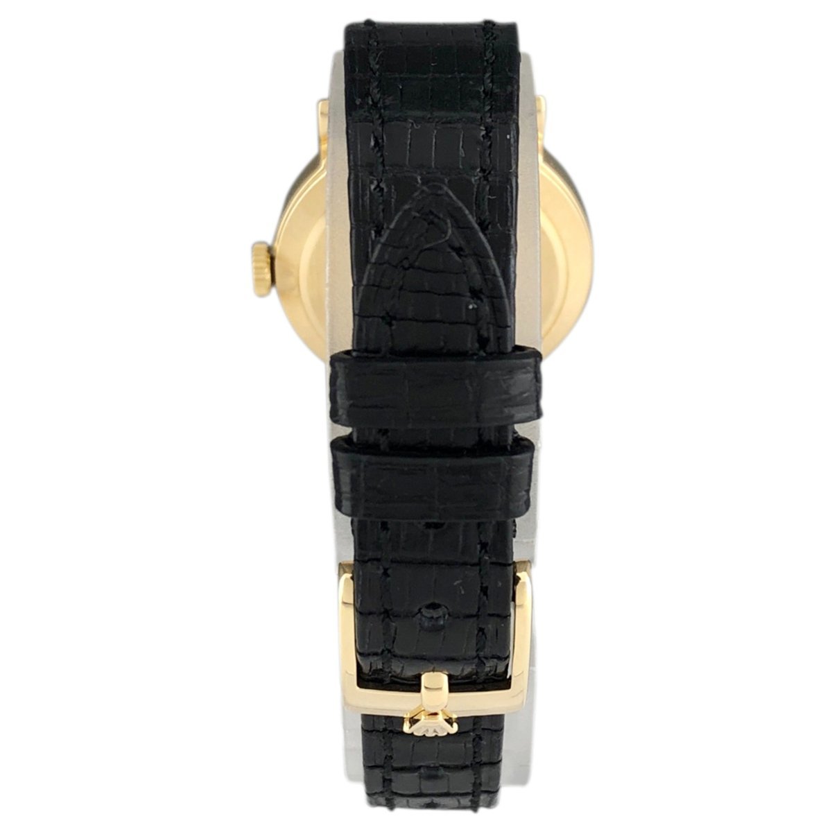 【メーカー直売】 ロレックス ROLEX チェリーニ ローマン 5109/8 腕時計 YG レザー チェリーニ