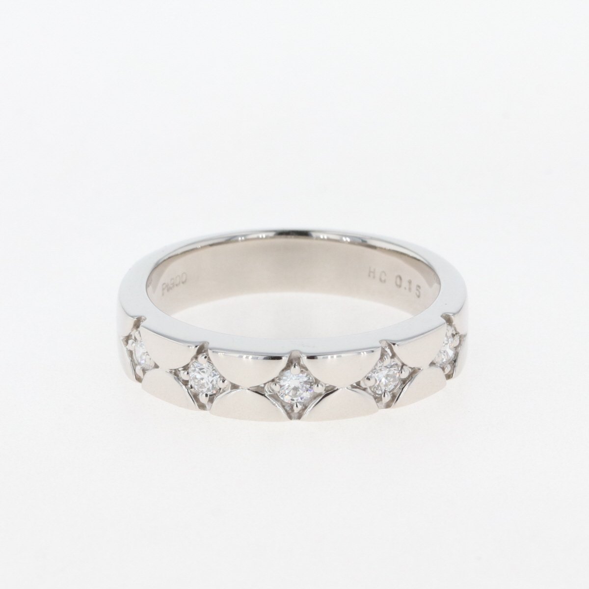 メレダイヤ デザインリング プラチナ 指輪 リング 12.5号 Pt900 ダイヤモンド レディース