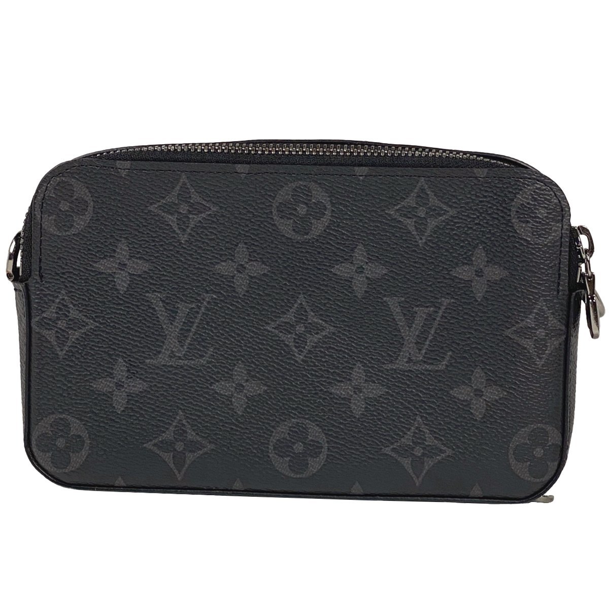 ルイ・ヴィトン Louis Vuitton アルファ ウェアラブル ウォレット 財布 ショルダーバッグ モノグラムエクリプス ブラック M81260 中古_バイセル 14172_3