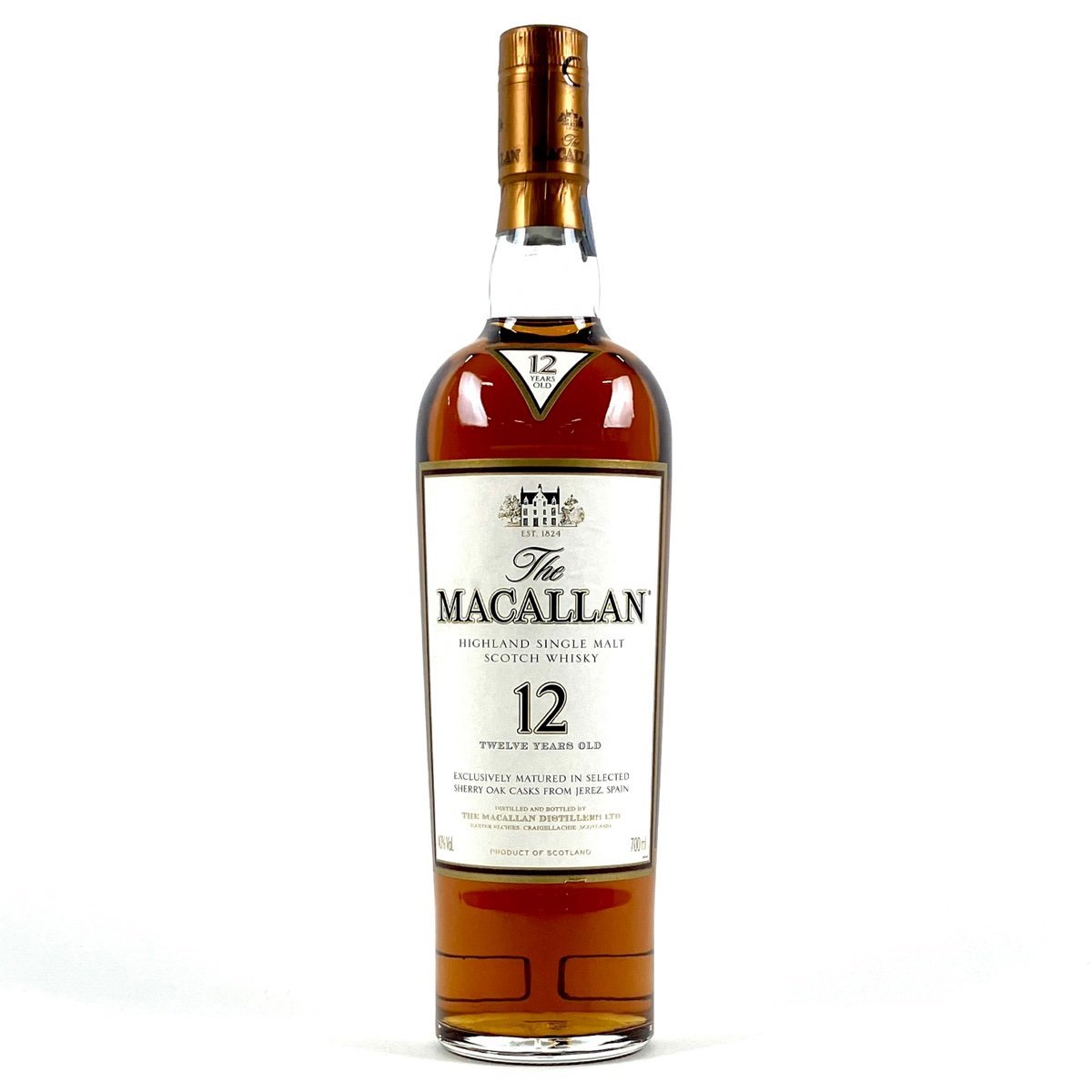 マッカラン MACALLAN 12年 シェリーオークカスク 旧ボトル 700ml スコッチウイスキー シングルモルト 【古酒】