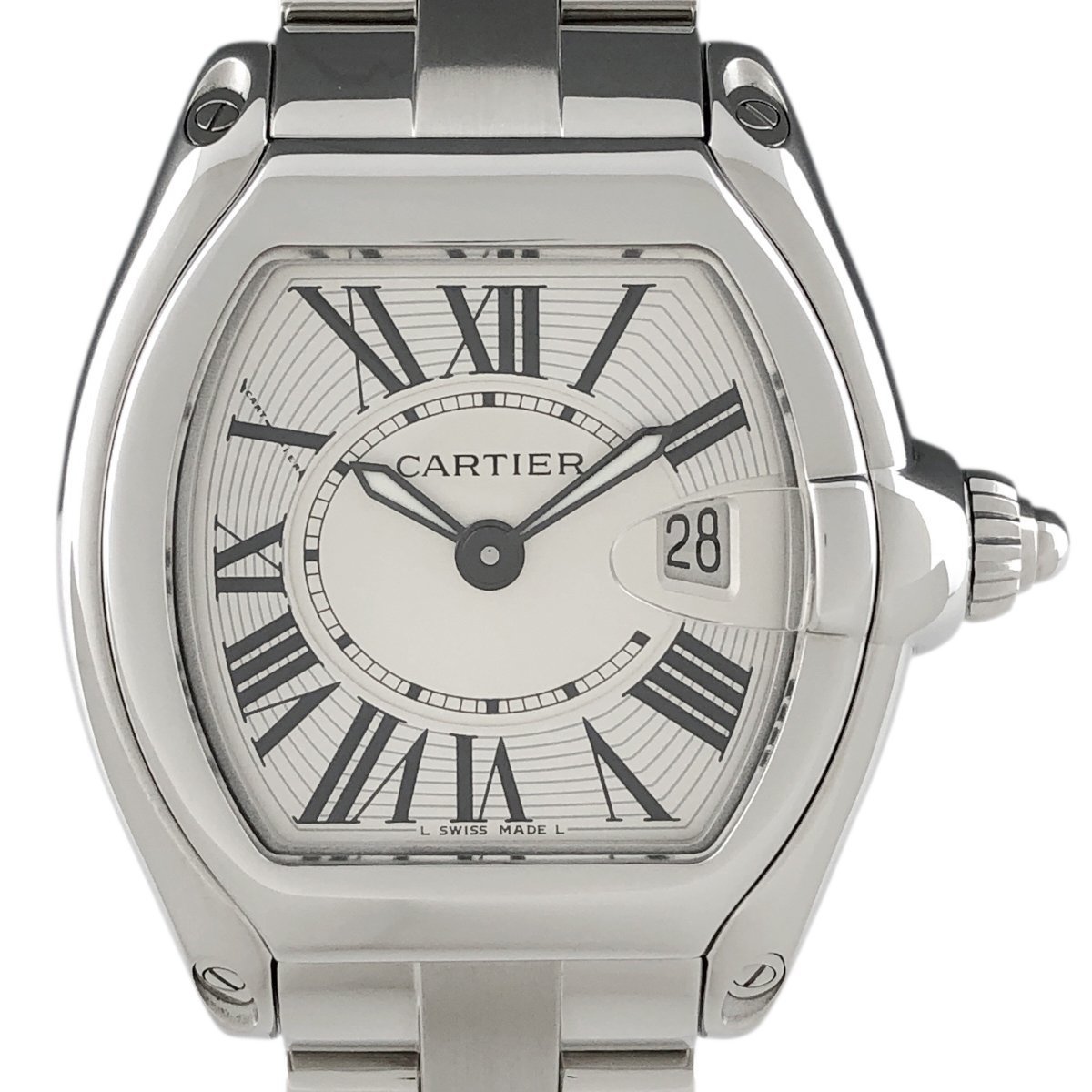 新しい季節 81364円 カルティエ CARTIER ロードスター SM ローマン W62016V3 ロードスター