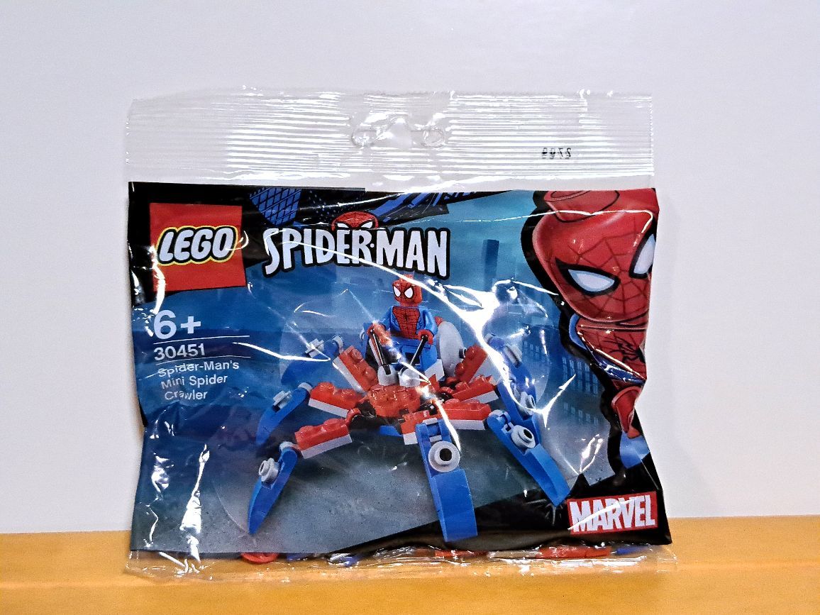 LEGO　マーベル　スーパーヒーローズ　スパイダーマン　ミニスパイダークローラー　ポリバッグ (30451)　現状品　⑮_画像1
