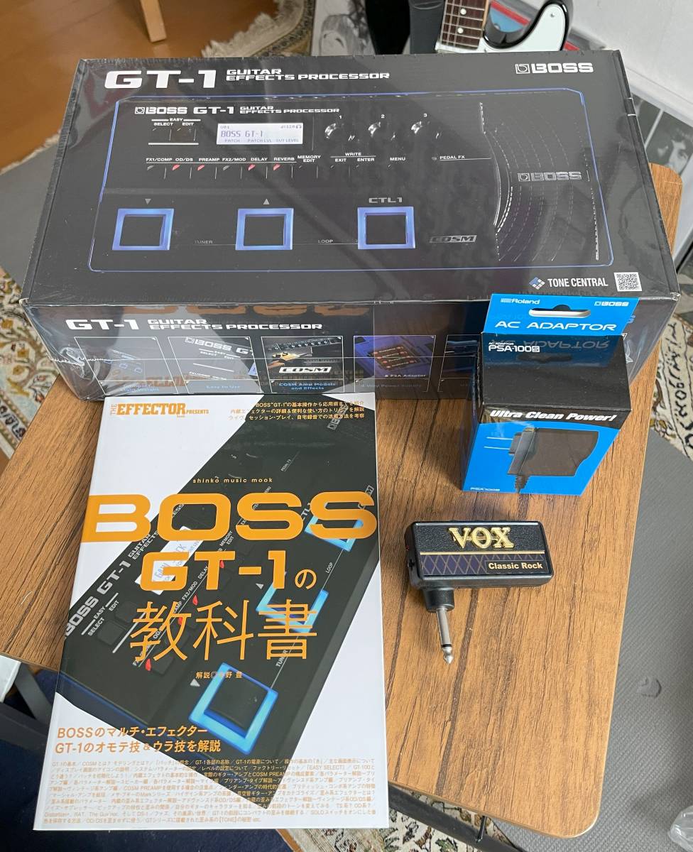 BOSS/GT-1 ボス ギター マルチエフェクター 未開封新品 ＋ GT-1の