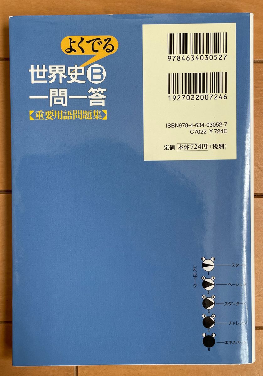 山川出版社　よくでる　世界中一問一答　重要用語問題集