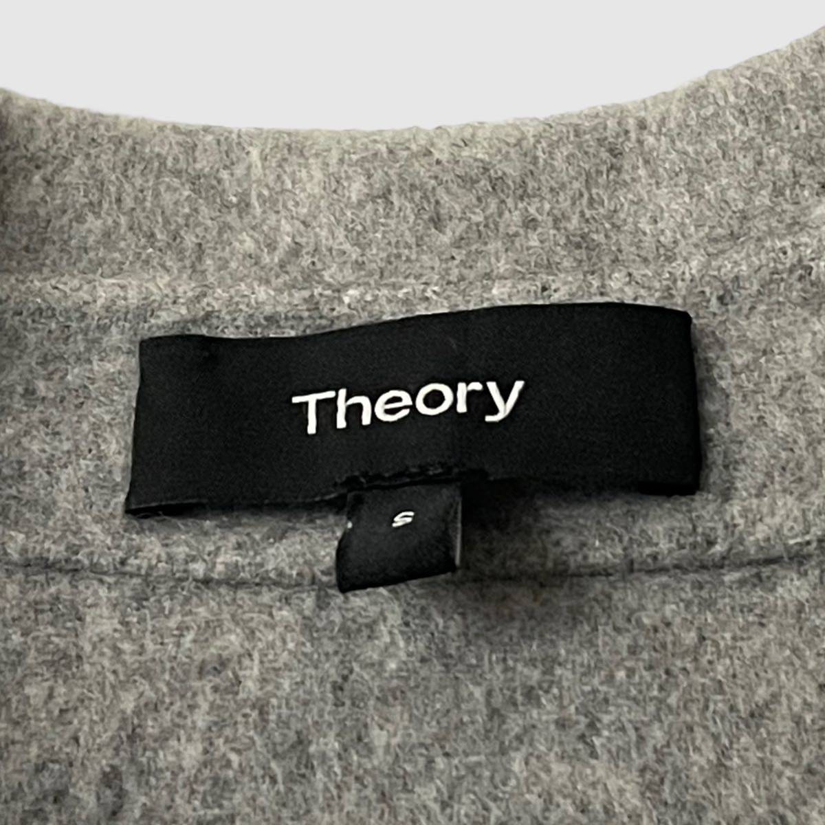 Theory theory rider's jacket wool cashmere gray blouson 