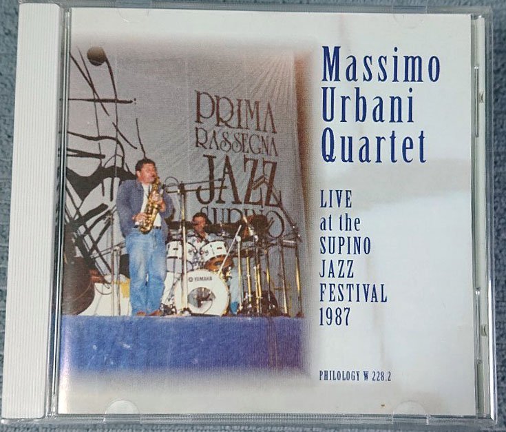 Massimo Urbani ／ Live At The Supino Jazz Festival 1987　マッシモ・ウルバーニ_画像1