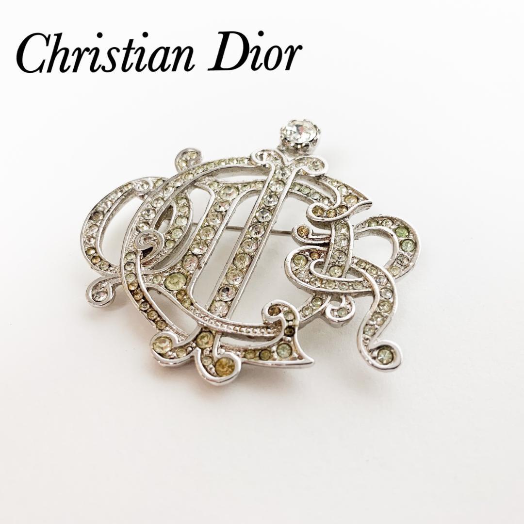 豪華ラッピング無料 ブローチ クリスチャンディオール Dior Christian
