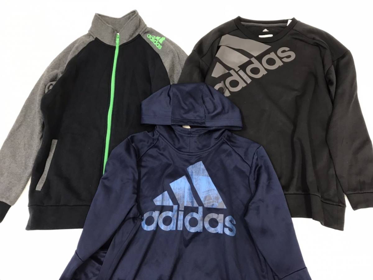 FS－584　子ども服スポーツブランド【男の子SET　サイズ160cm　☆adidas・PUMA・kaepa等　限定９着】☆大量☆古着☆おまとめ福袋_画像2