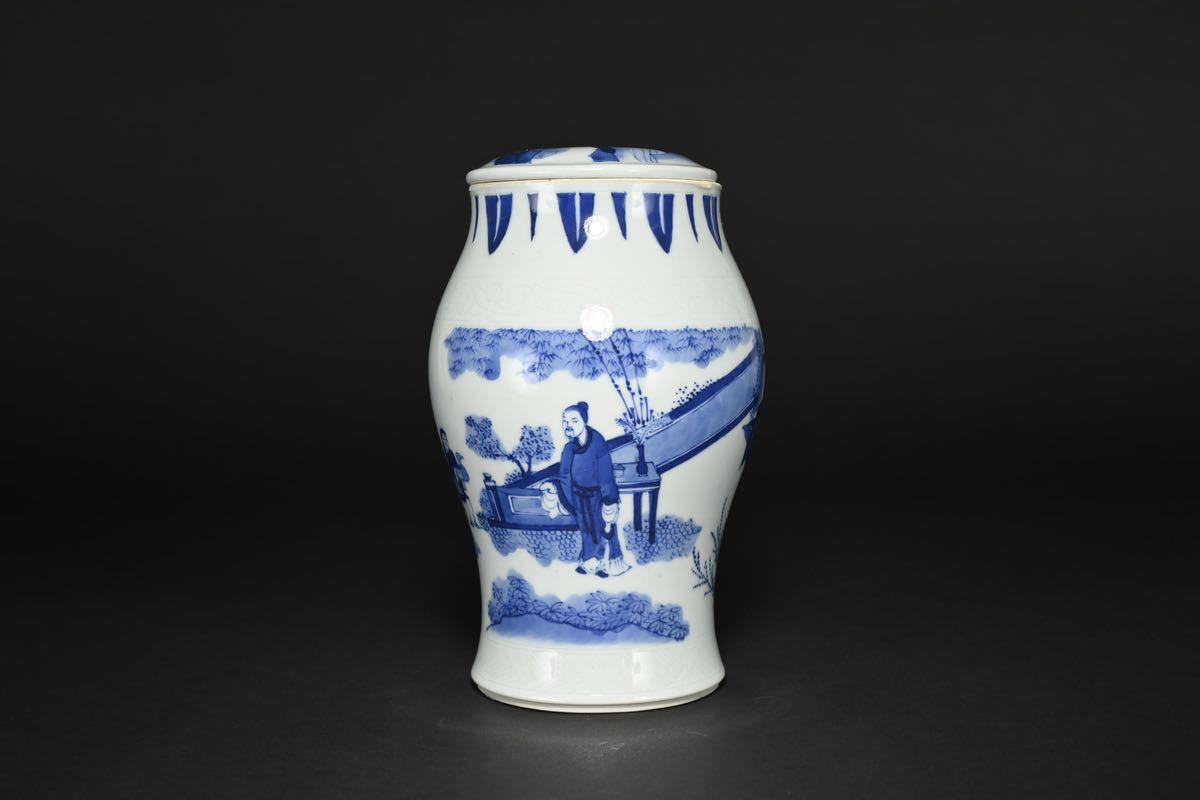 中国古玩 清朝 青瓷 花瓶 中国古美術 時代物 染付花瓶 年代物 中国古玩 清朝 青瓷 花瓶 中国古美術 時代物 染付花瓶 年代物
