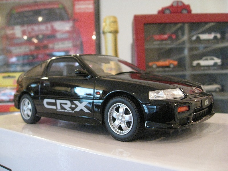 ★NewOTTOモデル1/18ホンダ CR-X PRO2 無限 1989(ブラック)_画像5