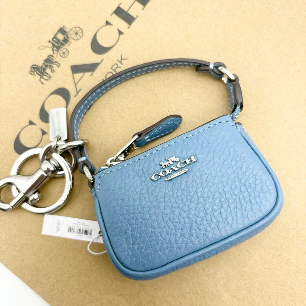 [COACH* new goods ] Mini no Lee ta bag charm! key holder! case!