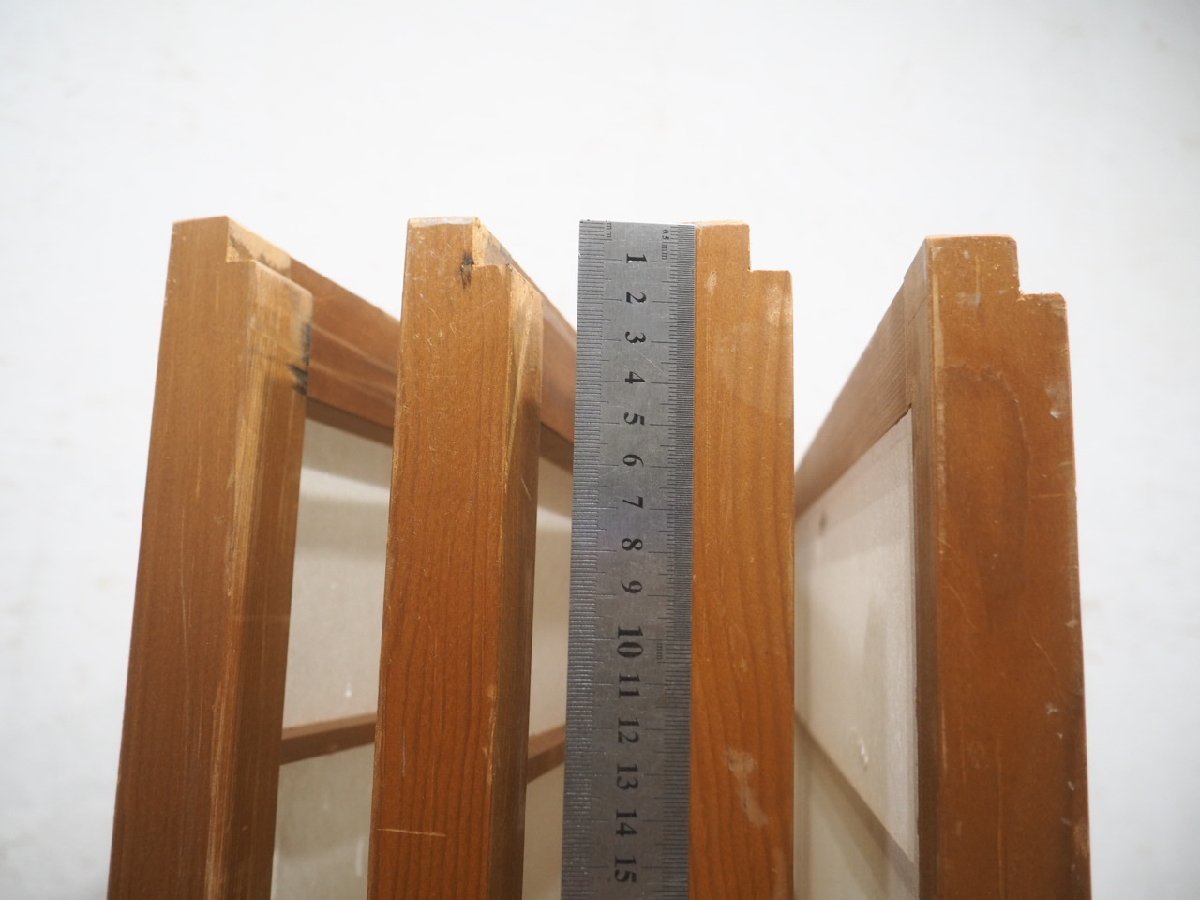 タO0438◇(3)【H180,5cm×W66cm】×4枚◇アクリル入りの大きい雪見 タO0438◇(3)【H180,5cm×W66cm】×4枚◇アクリル入りの大きい雪見