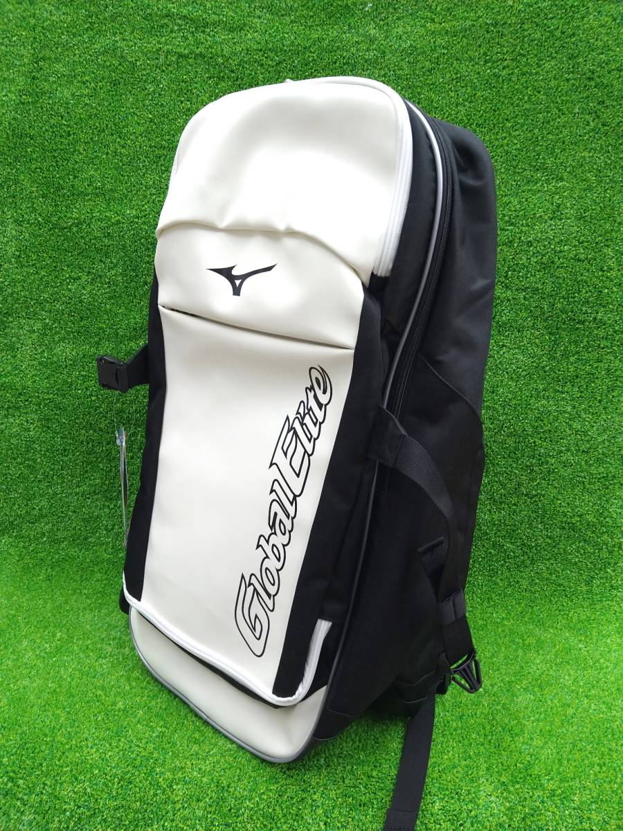 * private person name embroidery free * Mizuno *GE* all-in-one * backpack * eggshell white *1FJD3814*38L inspection ) glove. glove. softball type. hardball 