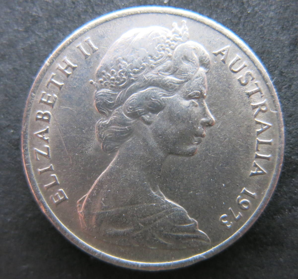 オーストラリア 20セント硬貨 1973年_画像1