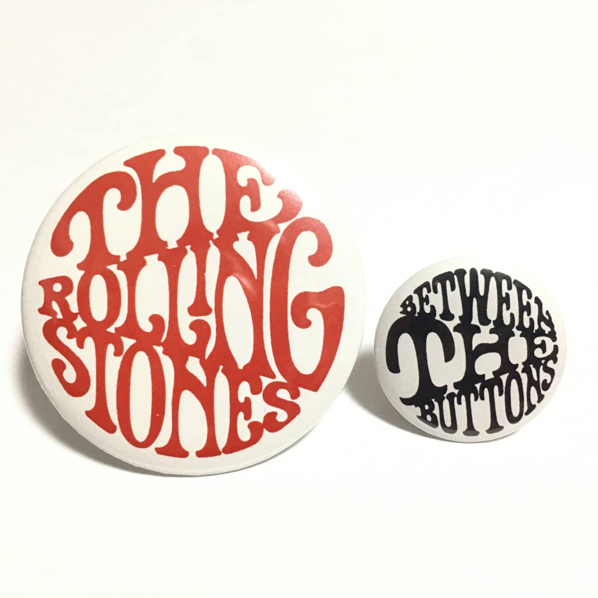 缶バッジ2個セット The Rolling Stones Between The Buttons ローリングストーンズ Keith Richardsの画像1