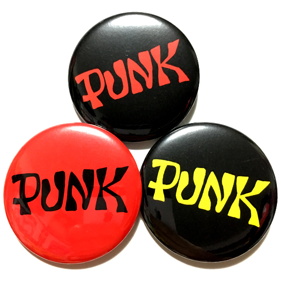デカ缶バッジ 58mm PUNK MAGAZINE パンク Power Pop Haedcore New Wave Post Goth Pub Rock_画像1