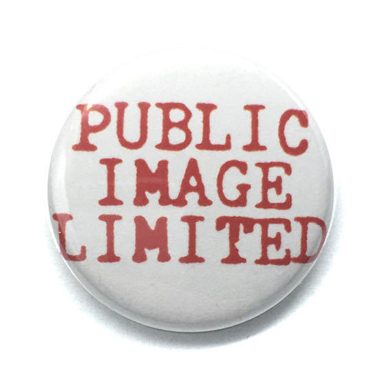 25mm 缶バッジ PIL Public Image Limited Post Punk New Wave Sex Pistols John Lydon_画像1