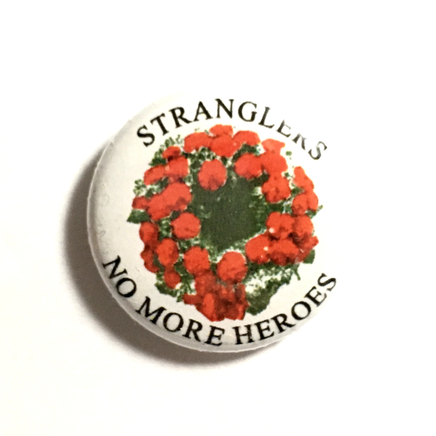 25mm 缶バッジ The Stranglers ストラングラーズ No More Heroes ストラングラーズ ノーモアヒーローズ_画像1