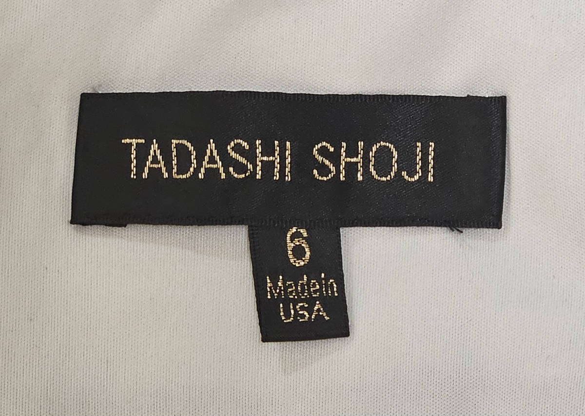 TADASHI SHOJI　タダシショージ　NAVY & IVORY　ワンピース　「６ 」/ １１号程度