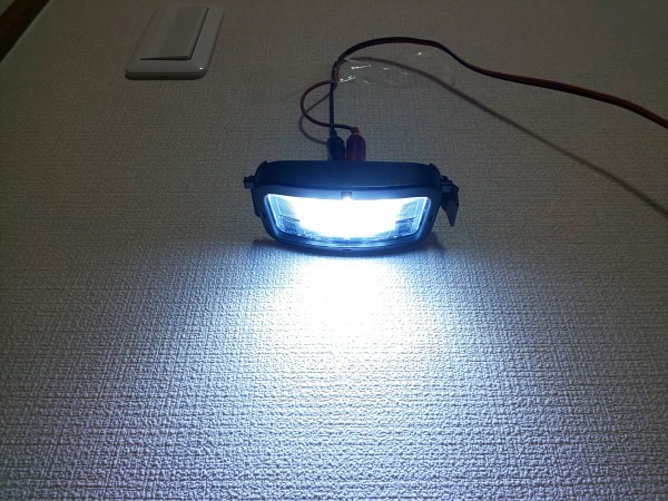37-17タイプ専用 LEDナンバー灯球 新型プロフィア・レンジャー・デュトロ 17年モデル 高輝度LED 8.000mcd 10発使用 送料無料（定形外郵便）_超高輝度LED１０発で激眩仕様です。