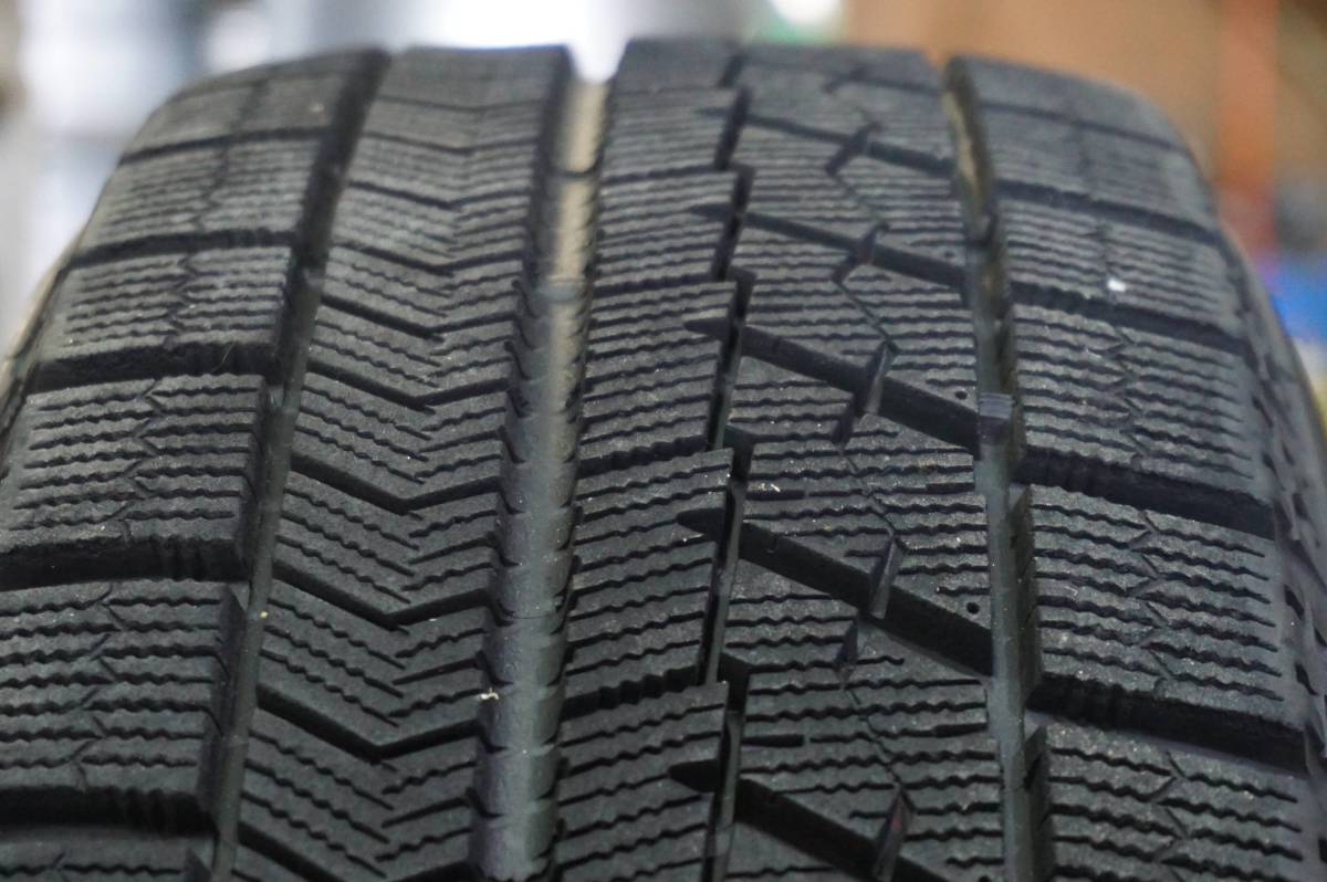 深溝８分～ ブリヂストンVRX 195/65R15 ガンメタExceeder 6J +43 PCD114.3 セレナ ランディ ラフェスタ アクセラ オーリス ルミオン *872n_画像5