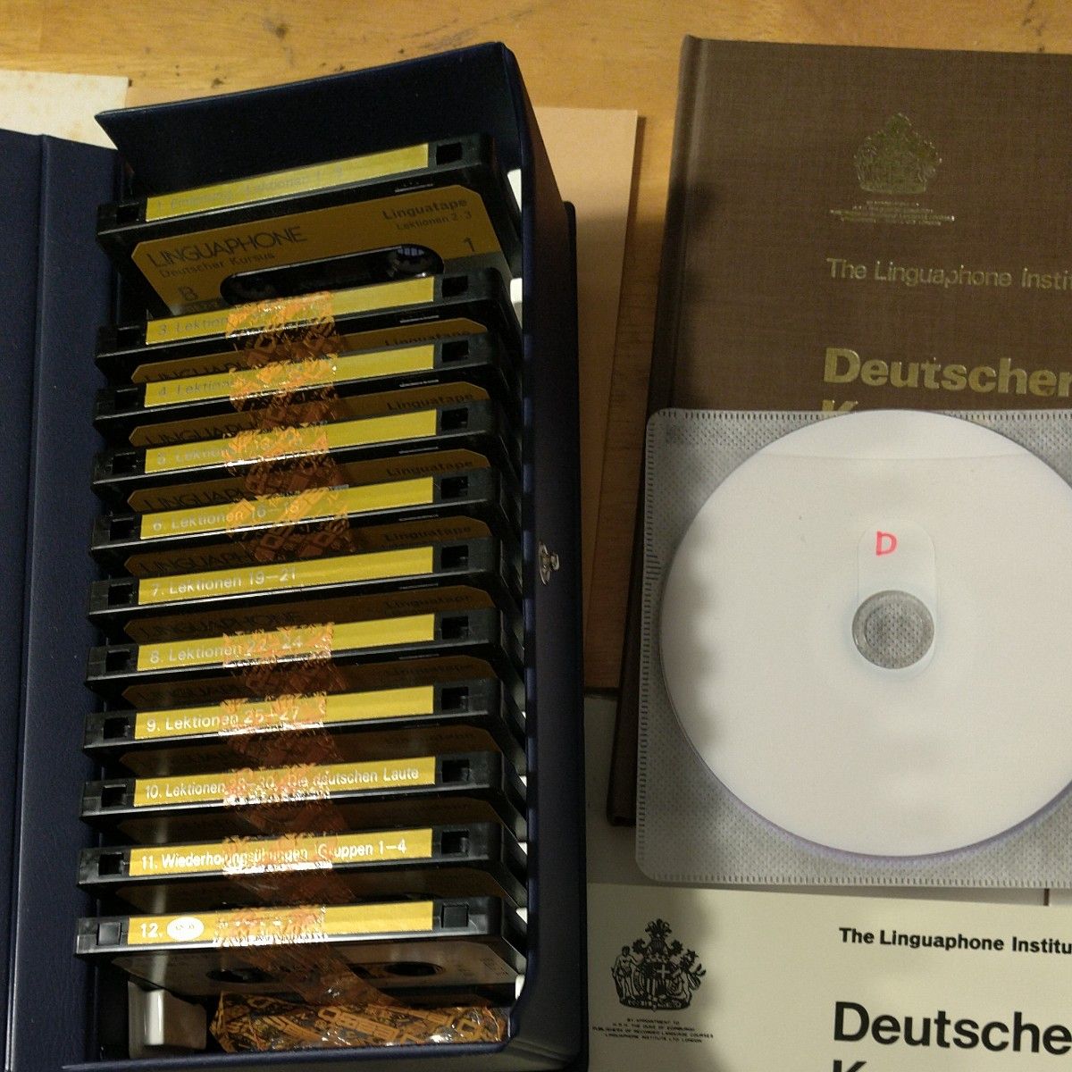 リンガフォン ドイツ語コース カセットテープ版 Linguaphone （DC2）
